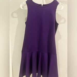 Polo by Ralph Lauren Girls’ Purple Sleeveless Dress